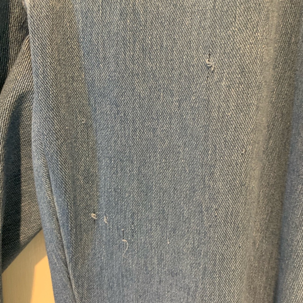 Land’s End comfort denim pants for women. Size 1X, pre-owned. Elastic waist - Picture 12 of 12